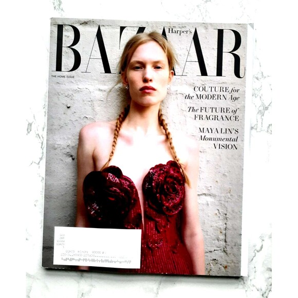 Harper's Bazaar Magazine November 2023 The Home Issue Couture Maya Lin - Picture 1 of 4